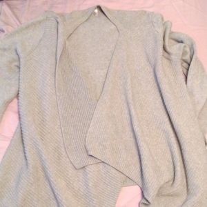 The Gap Gray Chunky Cardigan